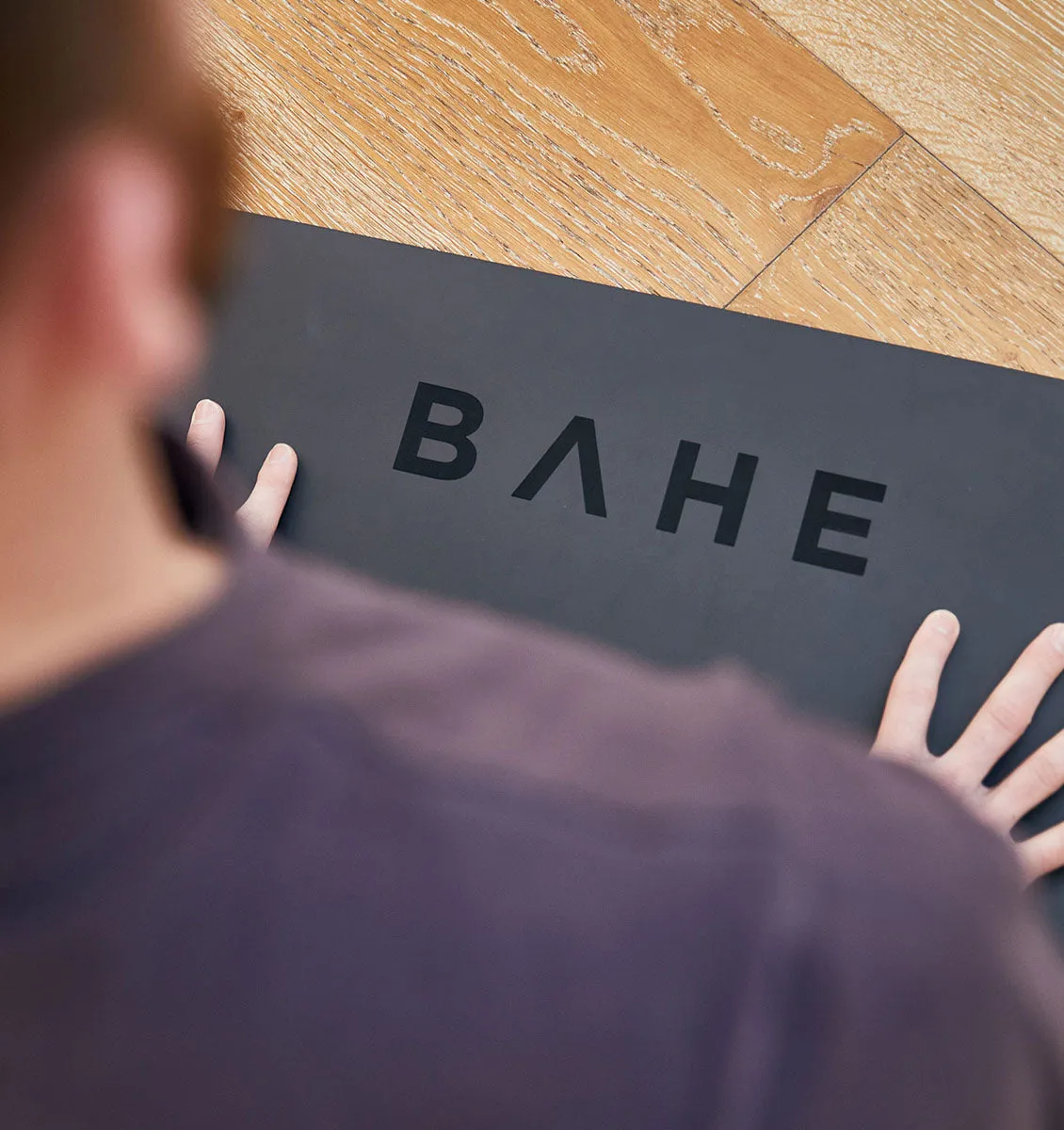 BAHE Power Hold Yoga Mat - 4mm - Anthracite