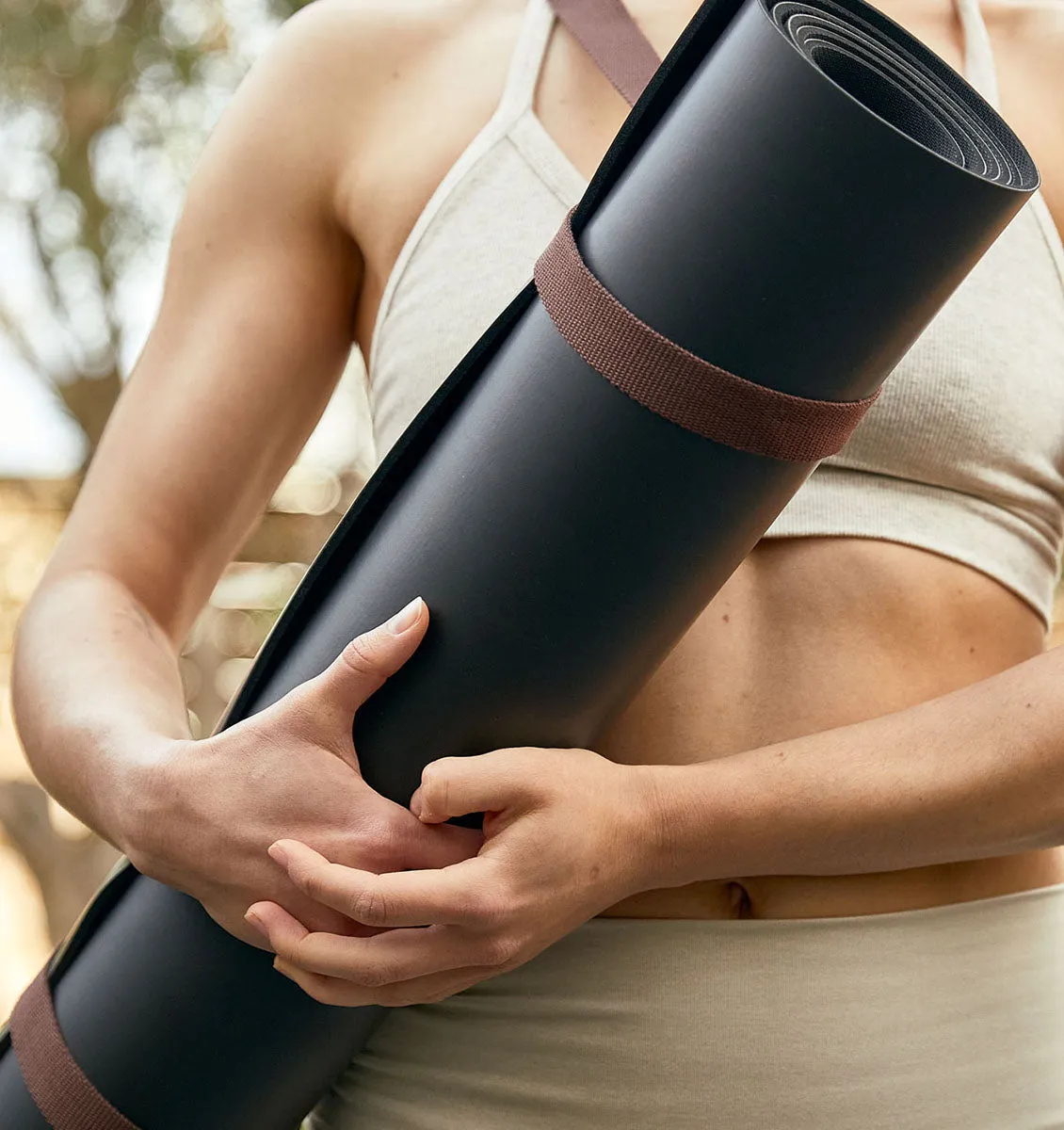 BAHE Power Hold Yoga Mat - 4mm - Anthracite