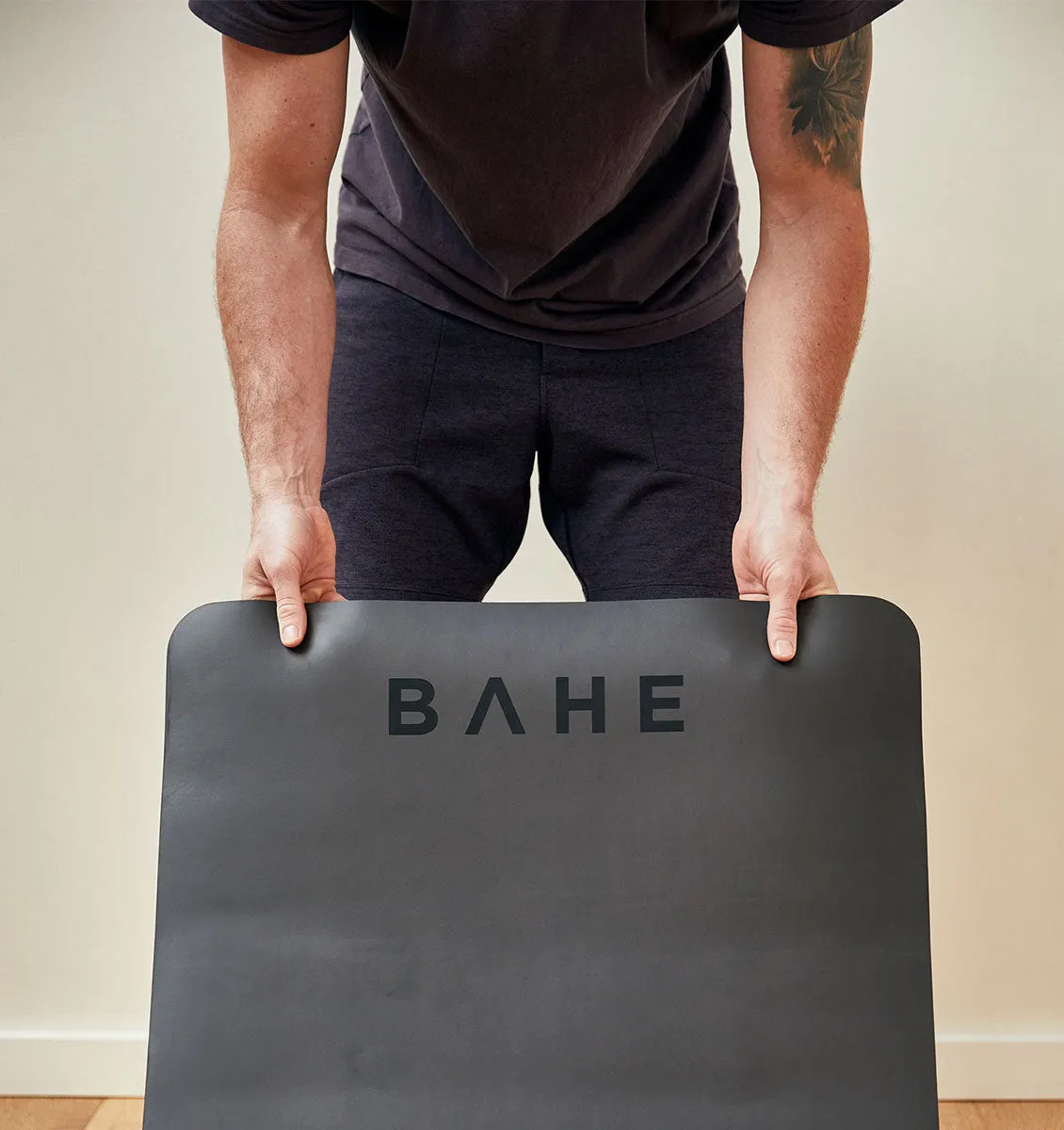 BAHE Power Hold Yoga Mat - 4mm - Anthracite