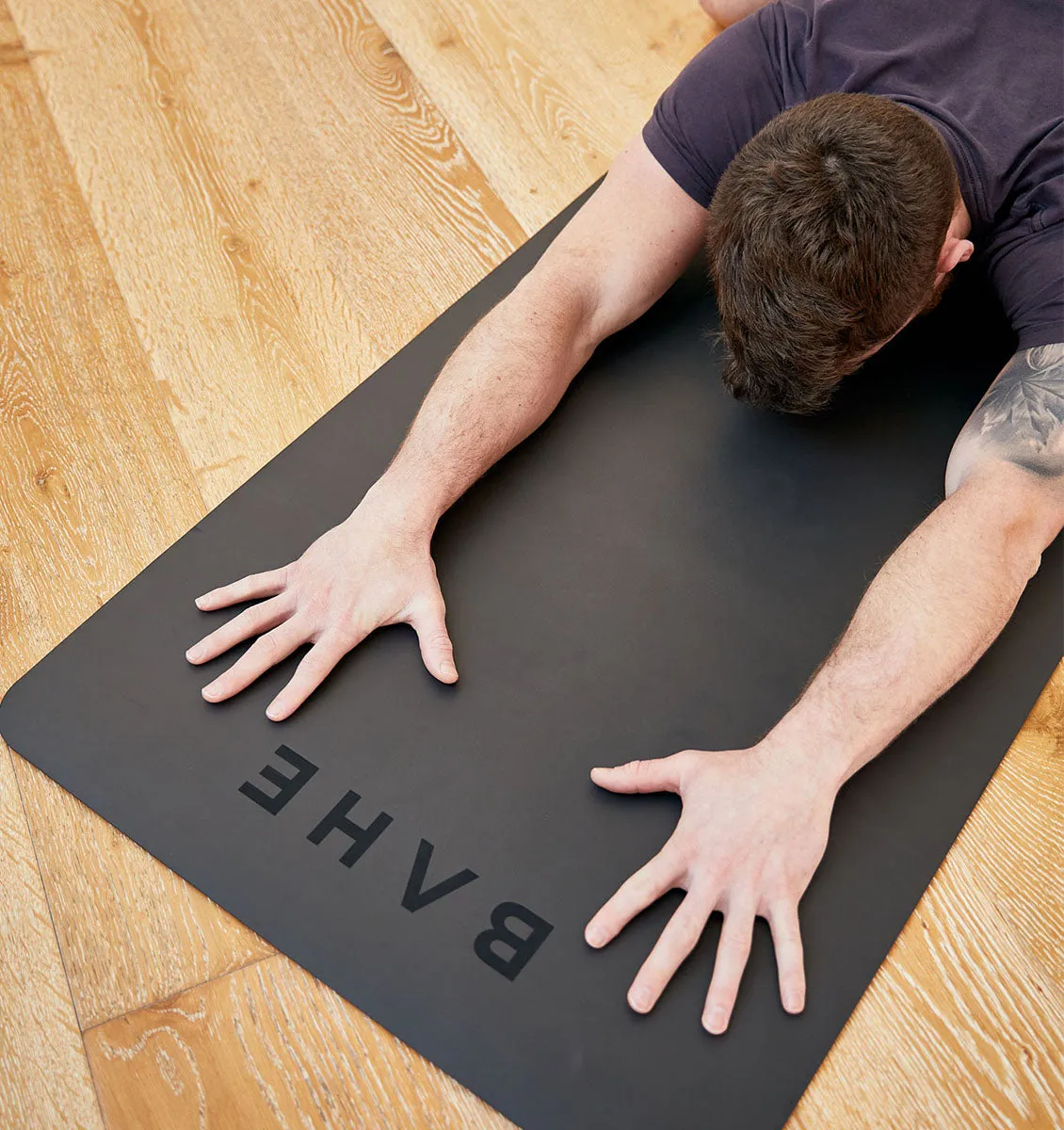 BAHE Power Hold Yoga Mat - 4mm - Anthracite