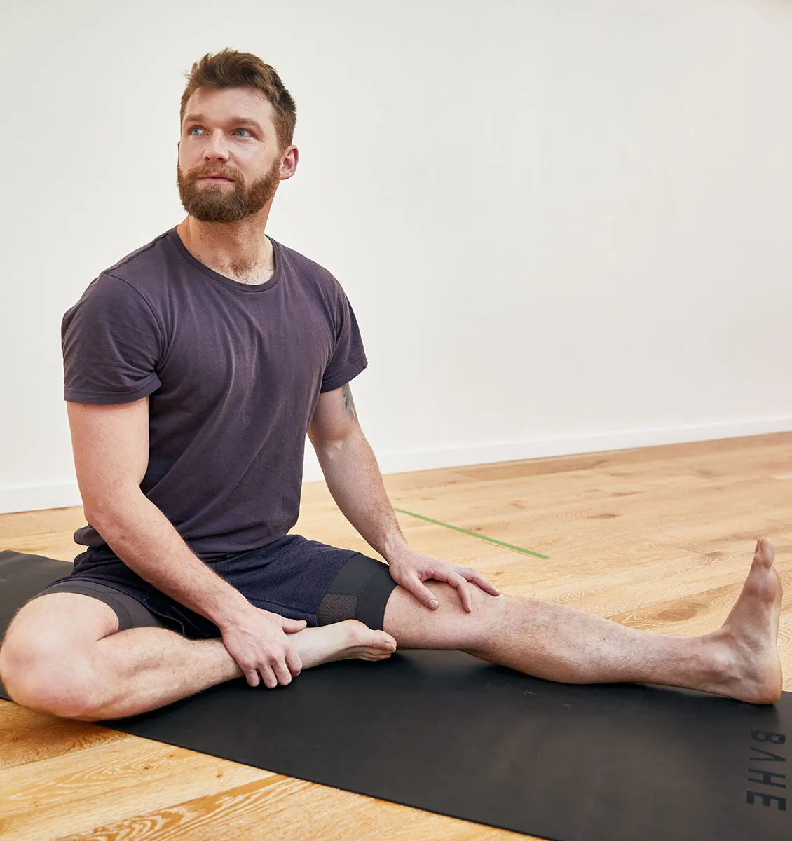 BAHE Power Hold Yoga Mat - 4mm - Anthracite