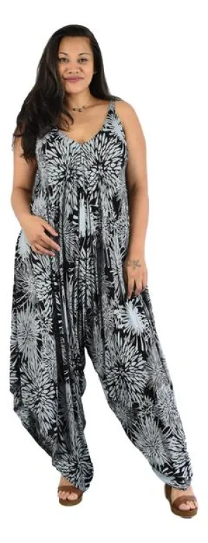 Bali Jumper -Chrysanthemum - Black and Harbor Mist