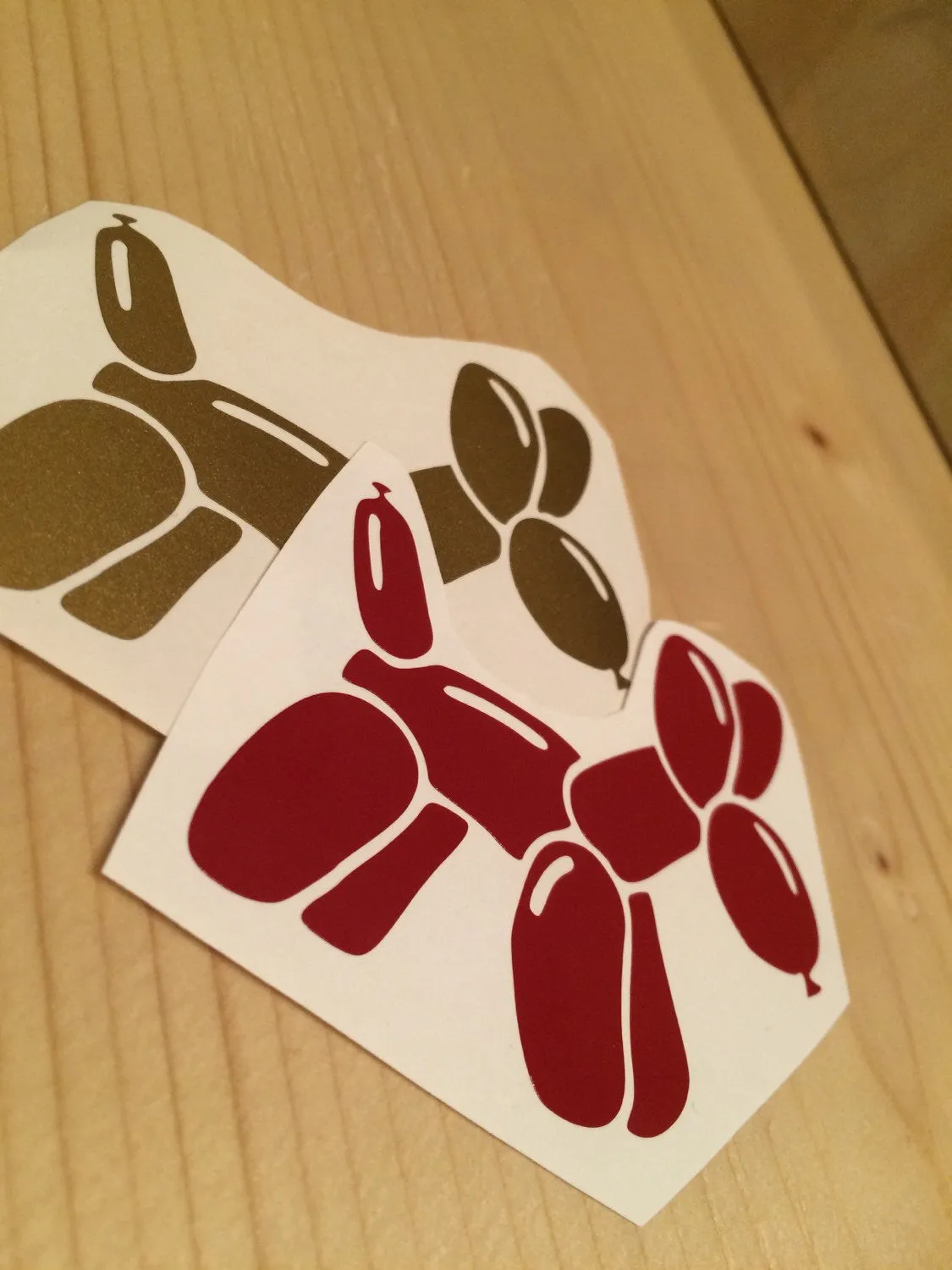 Balloon Animal Vinyl Decal
