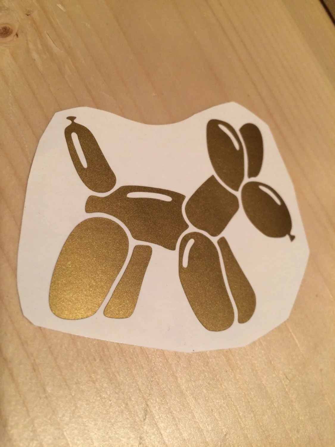 Balloon Animal Vinyl Decal