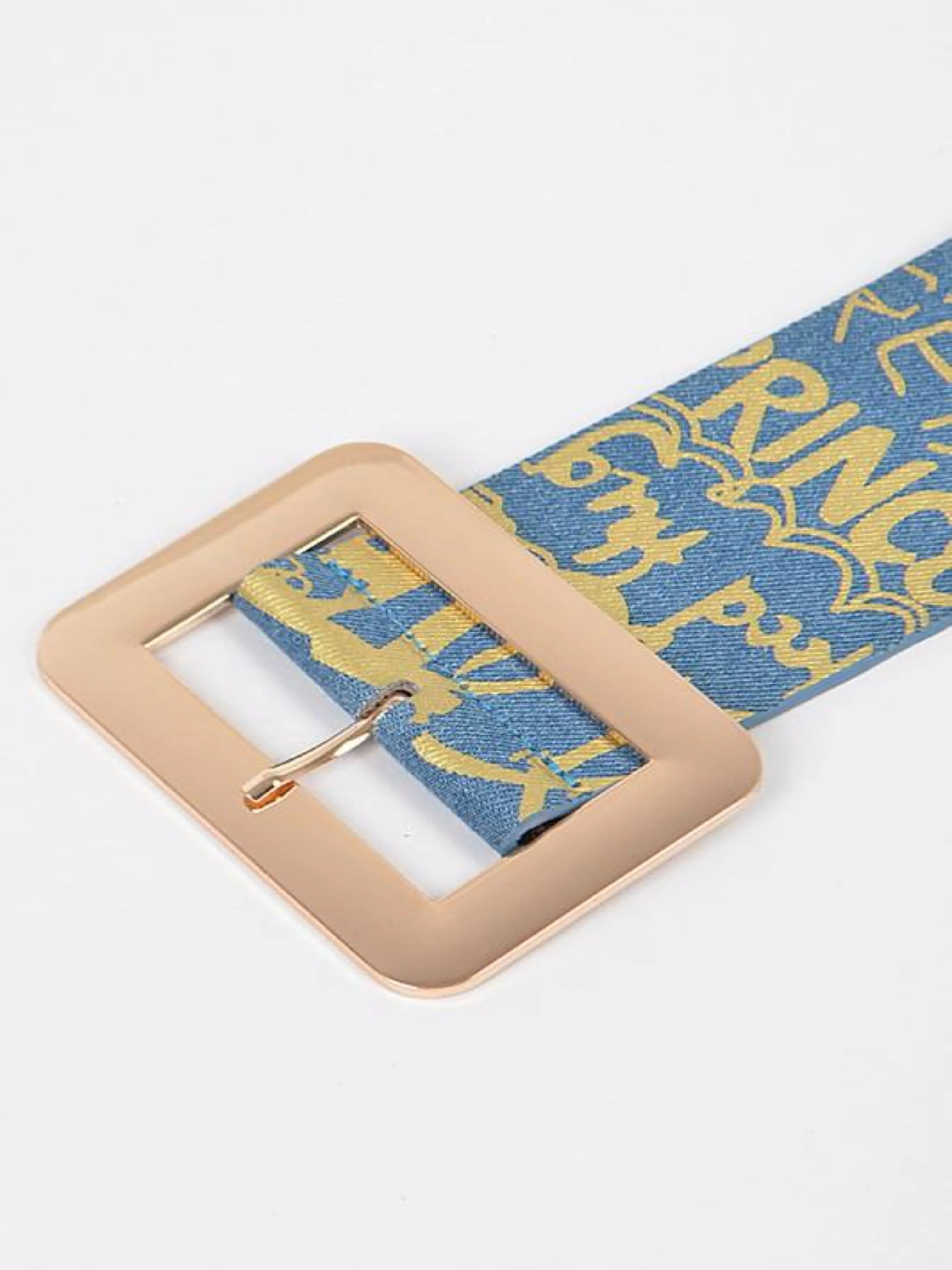Baloa Denim Wide Waist Belt BIG ✨ MONTH ✨ SALE ✨