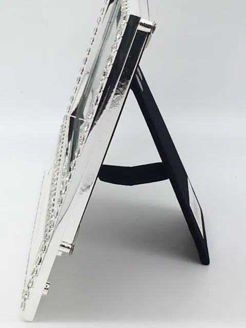Baptism Cross Frame 6" (holds 4 x 6")