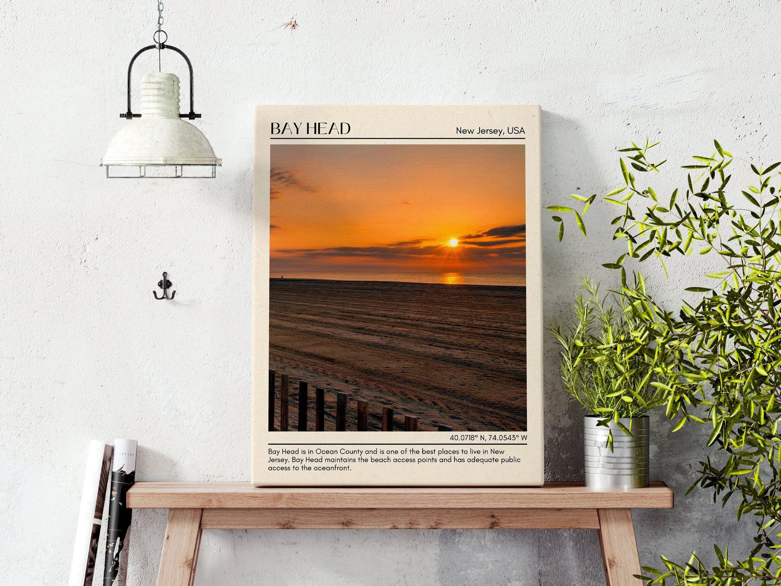Bay Head Wall Canvas, USA