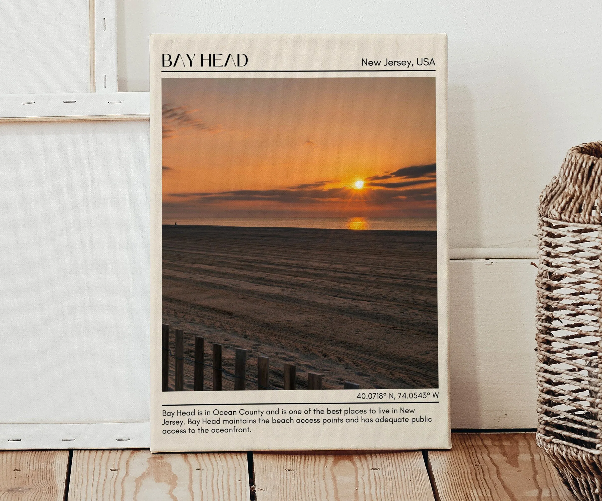 Bay Head Wall Canvas, USA