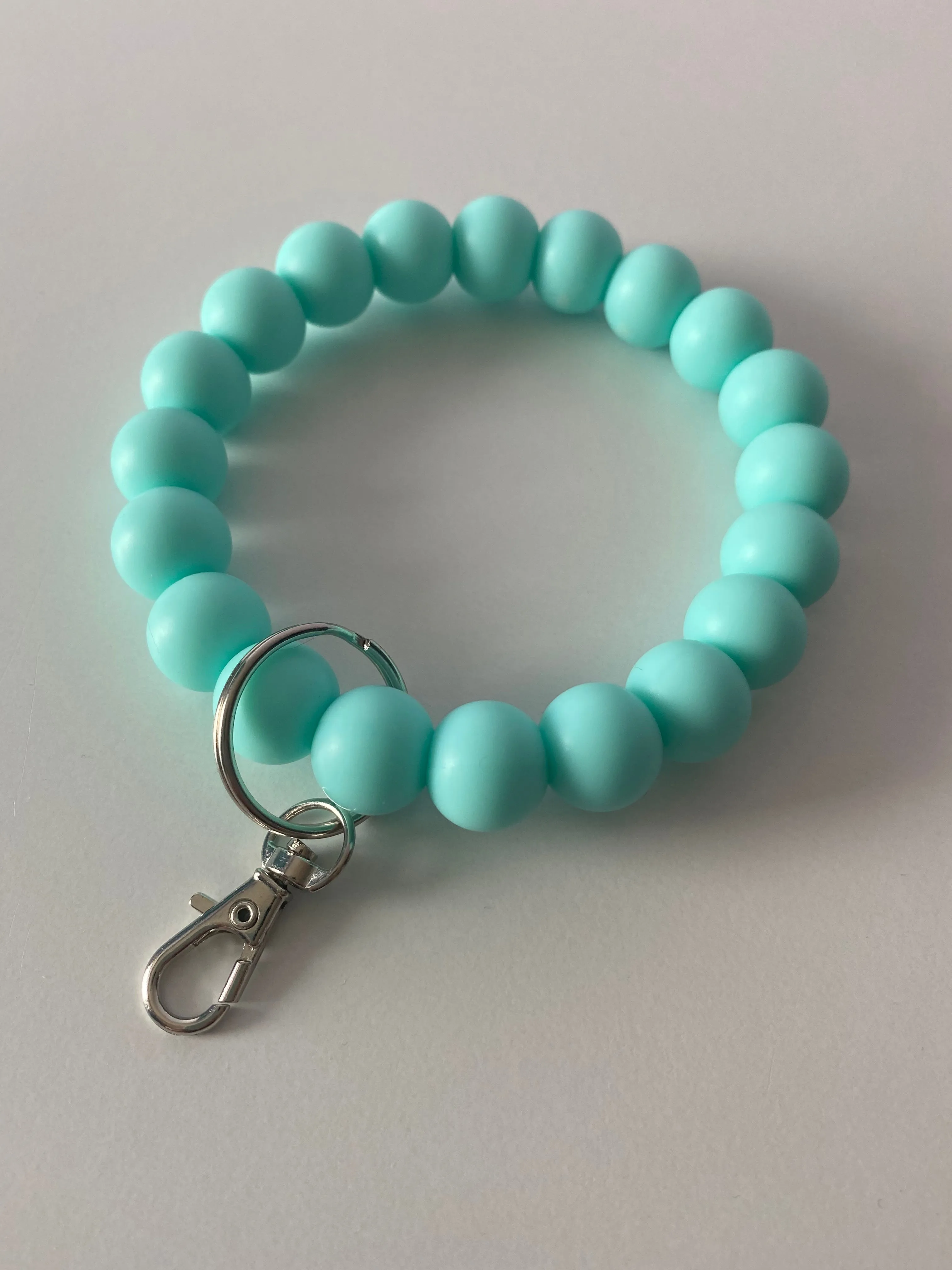 “Beautiful Blue” Wristlet Keychain