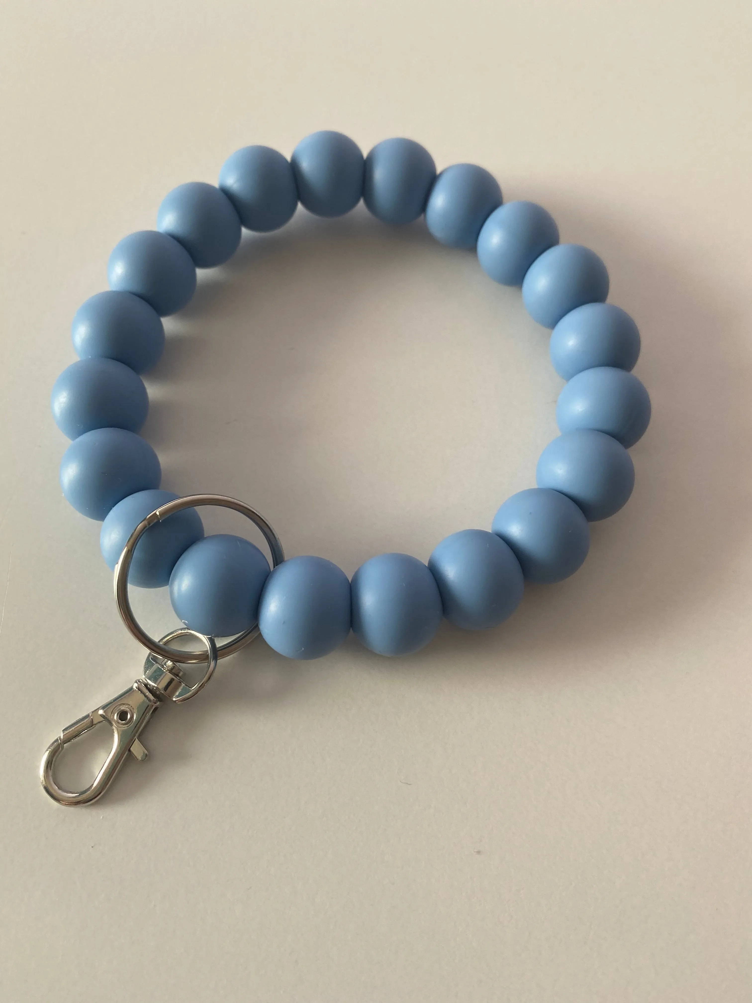 “Beautiful Blue” Wristlet Keychain