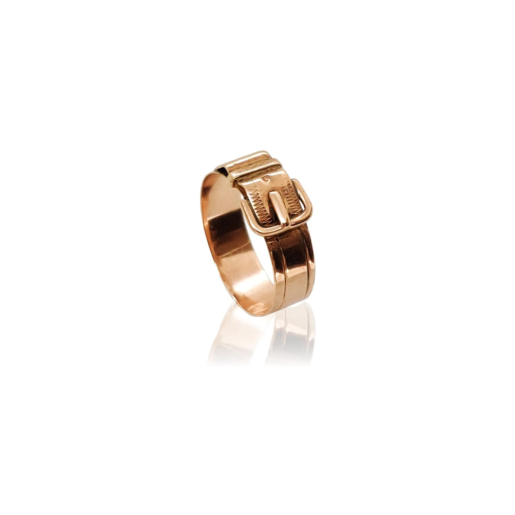 Belt & Buckle Ring (10K)