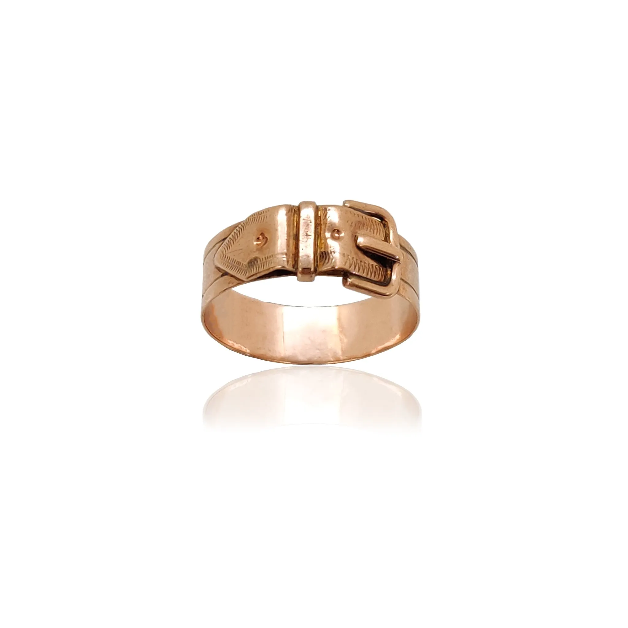 Belt & Buckle Ring (10K)