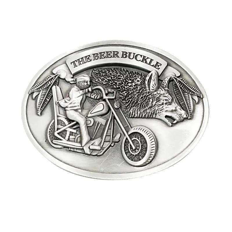 Belt Buckle Beer Holder