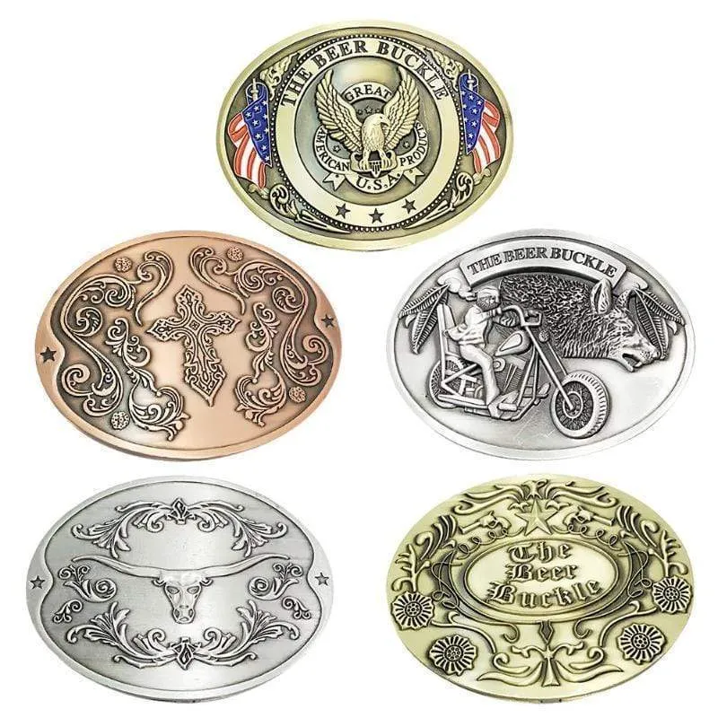 Belt Buckle Beer Holder