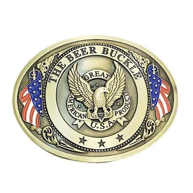 Belt Buckle Beer Holder
