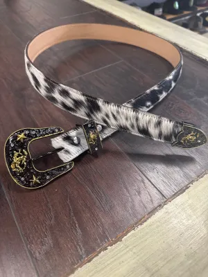 Belt Cowhide 1 1/2” width sz 40