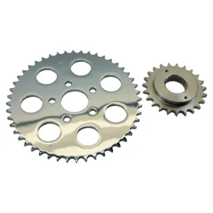 Belt to Chain Conversion kit fits 1995 - 1999 XL Sportster Models (Chrome Sprocket)