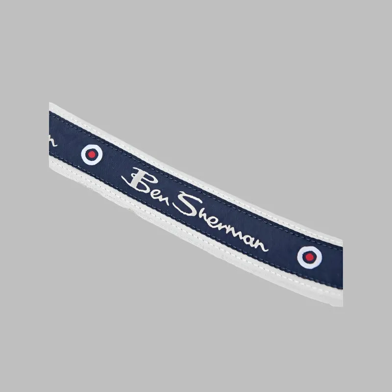 Ben Sherman Target Belt   - white