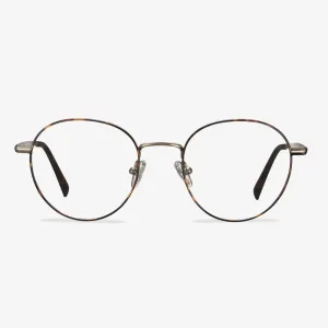 Benedict - Round Metal Tortoise Frame