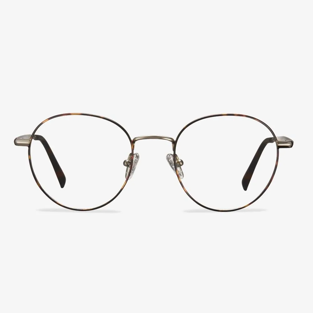 Benedict - Round Metal Tortoise Frame