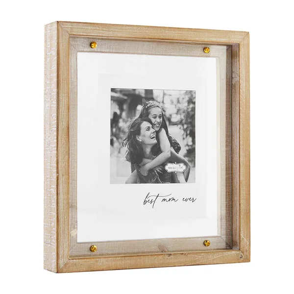 Best Mom Ever Brass Picture Frame