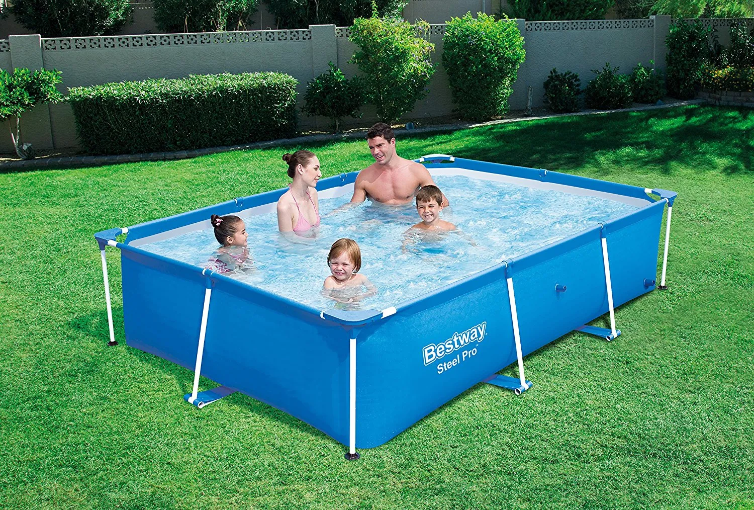 Bestway Steel Pro Rectangular Frame Pool 102" x 67"