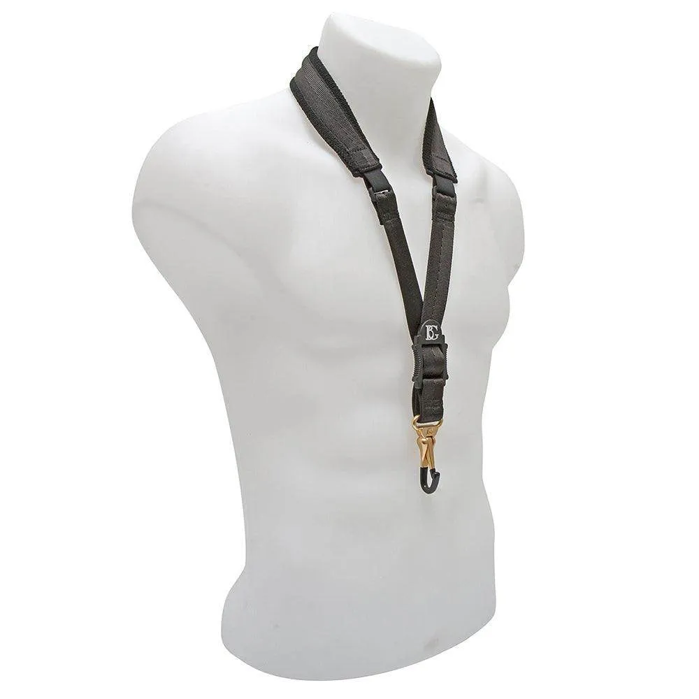 BG Alto & Tenor Sax Comfort Elastic Strap Coated Metal Snap Hook