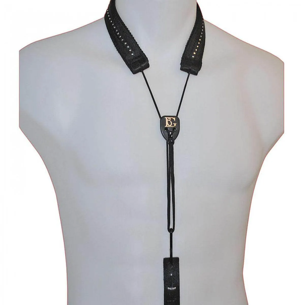 BG Bb Clarinet Strap ~ Nylon with Swarovski Crystals ~ Non Elastic and Gift Box