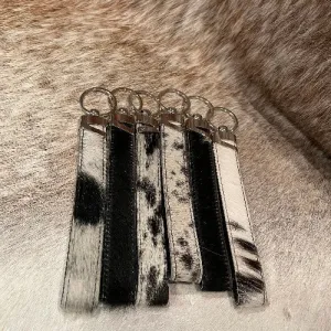 BGKEY-WRISTLET Cowhide Key Chain - Wristlet