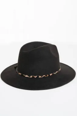 Black Fedora Hat