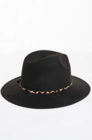 Black Fedora Hat