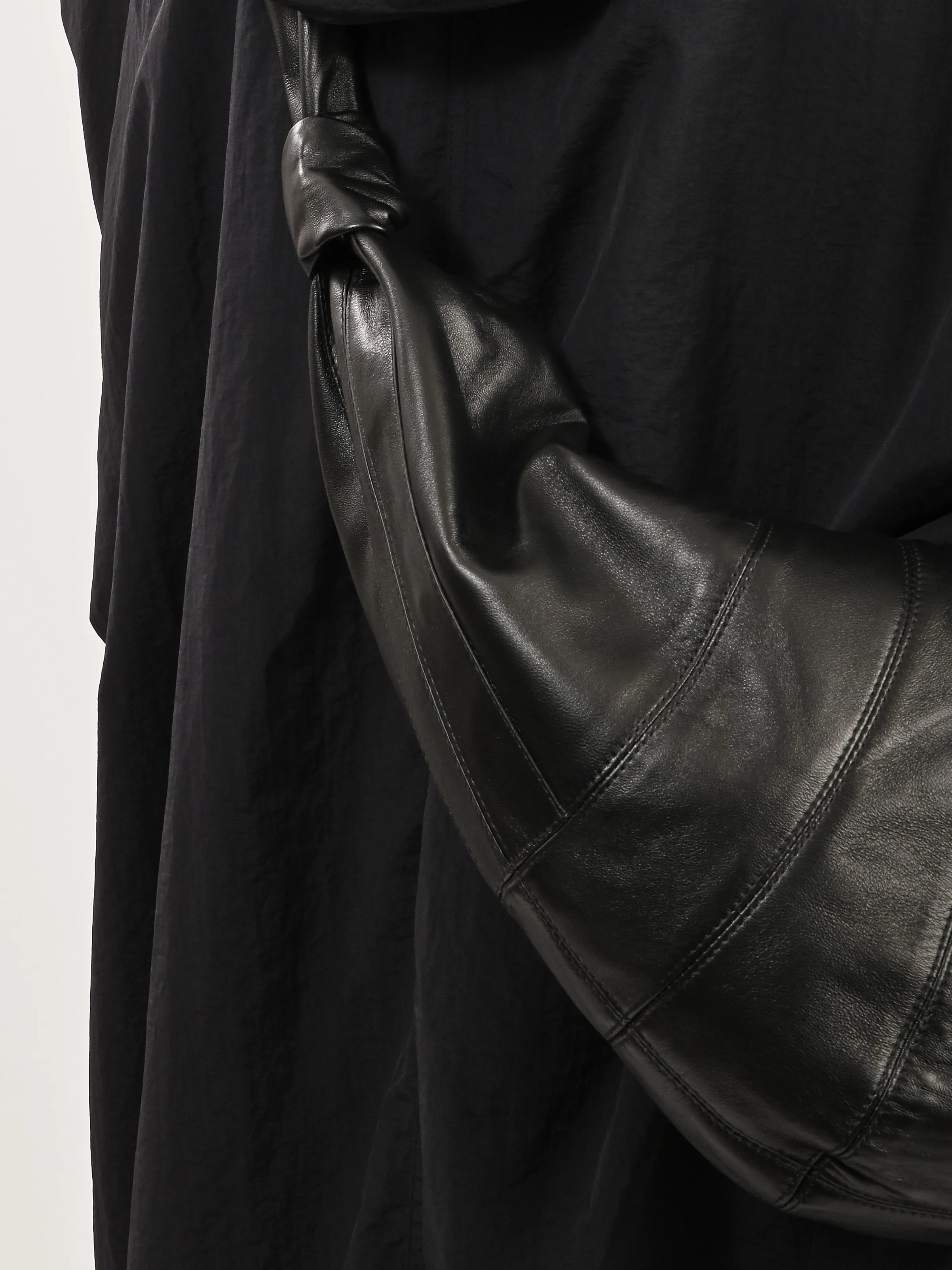 Black Large Croissant Bag