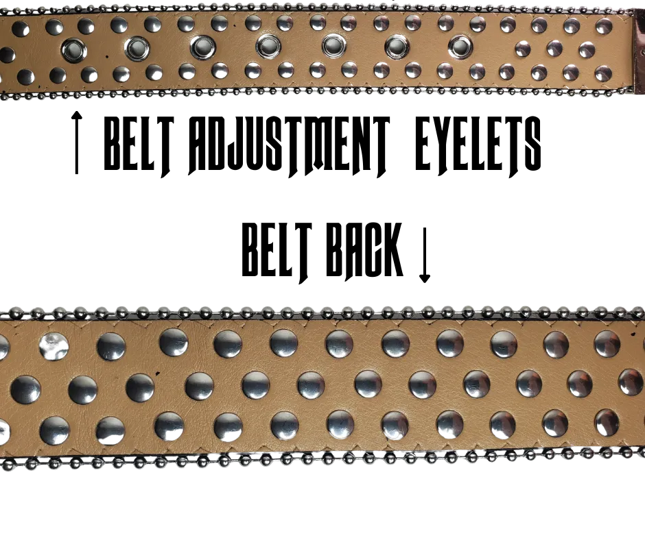 Bling Skull Ladies Belt. CLOSEOUT