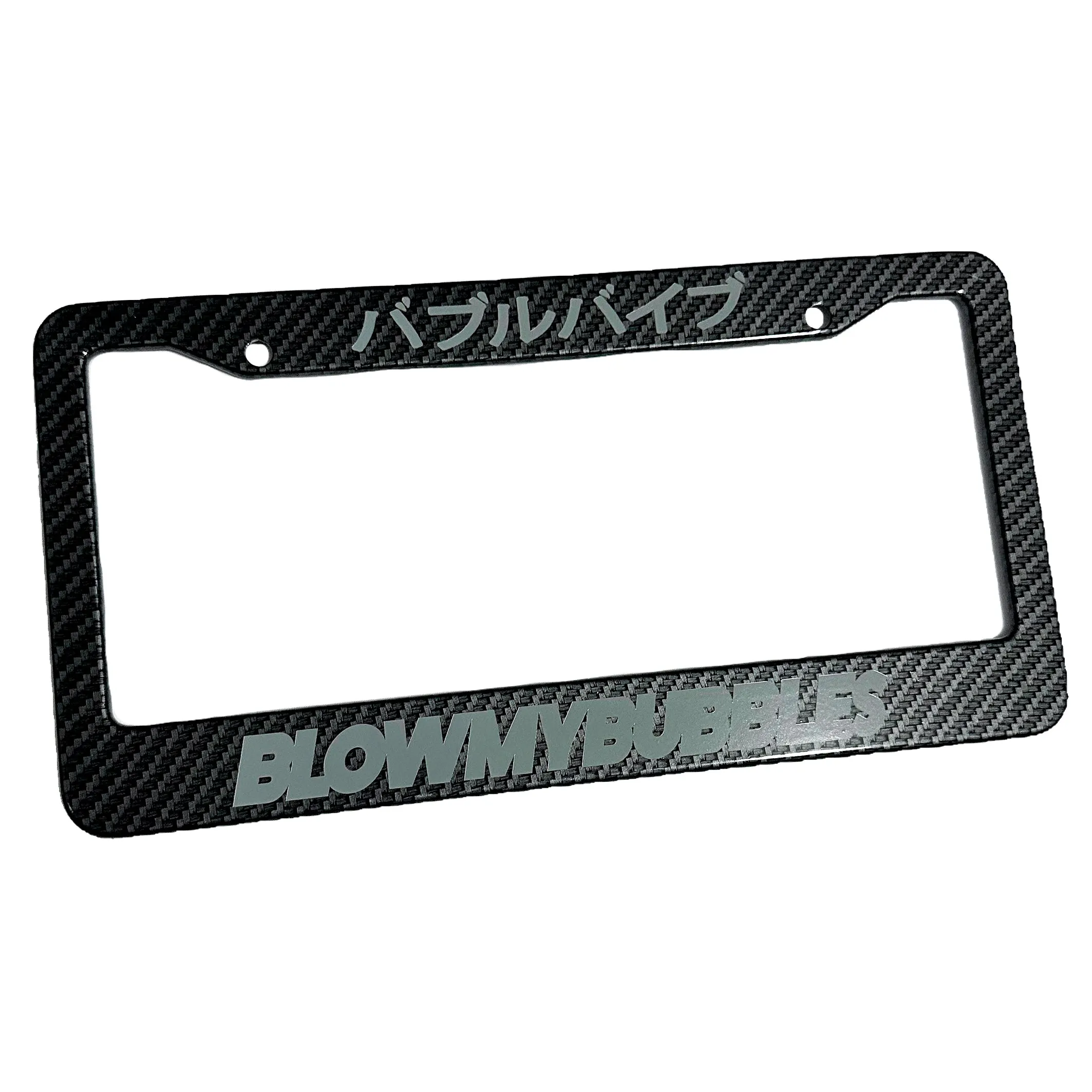 BMB. BLOWMYBUBBLES PLATE FRAME