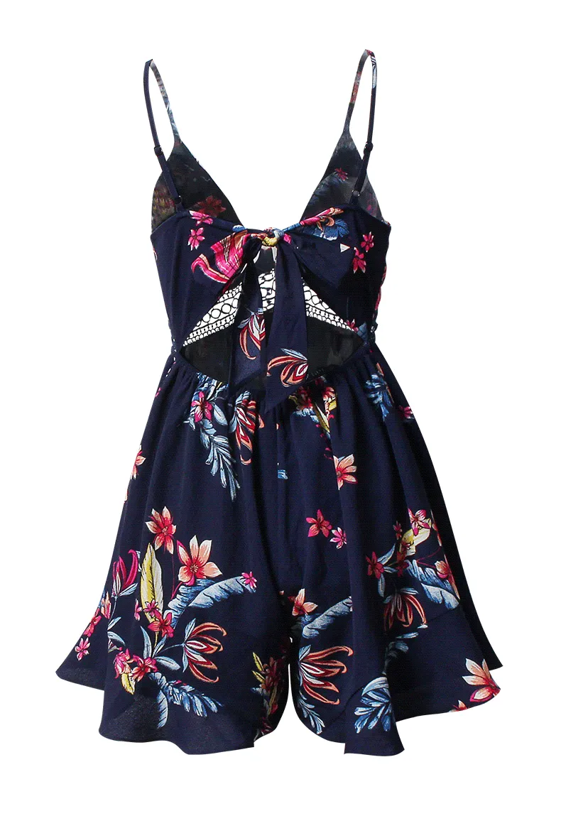 Bohemian Sexy Sling Casual Jumpsuit