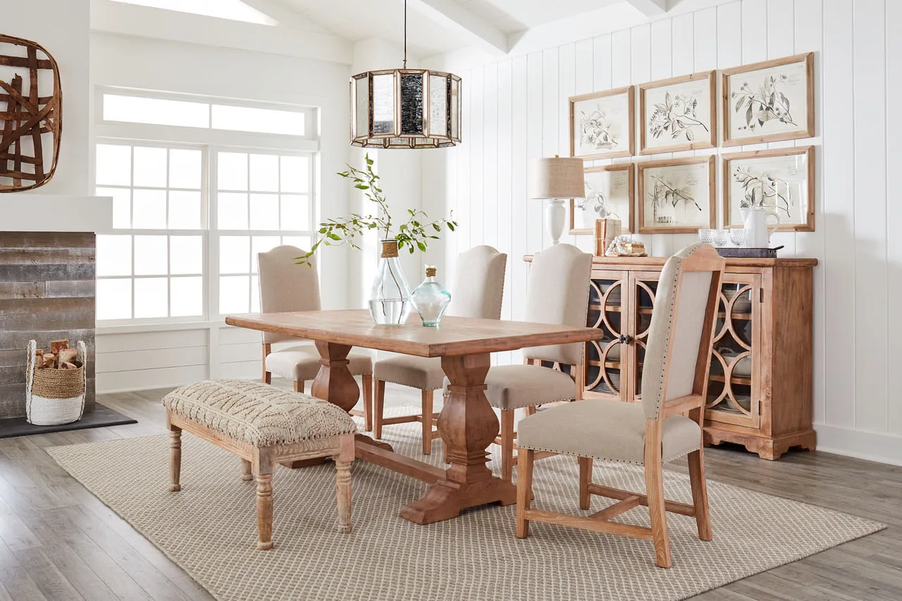 Boho Glass Drum Chandelier