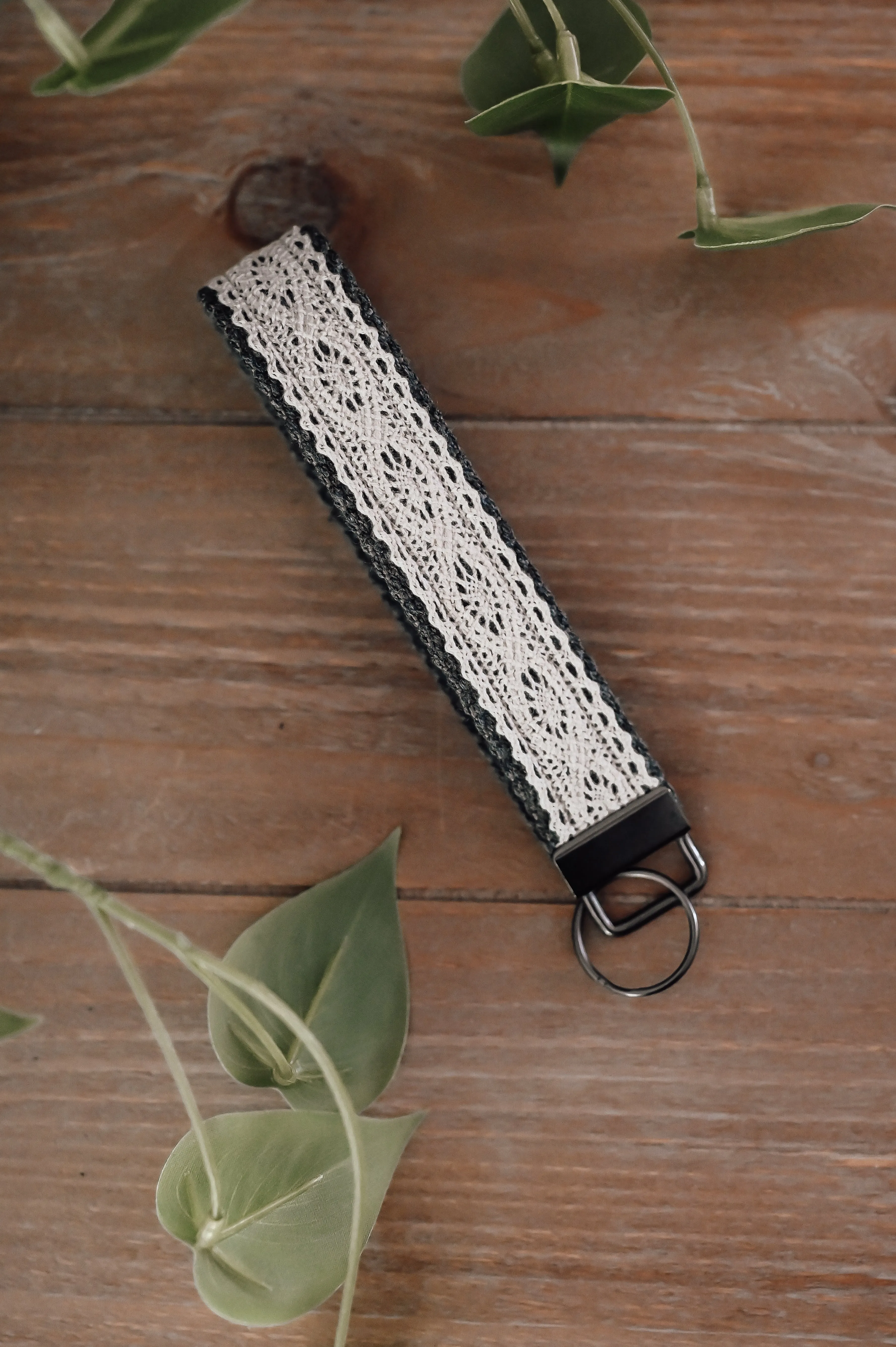 Boho Wristlet Keychain