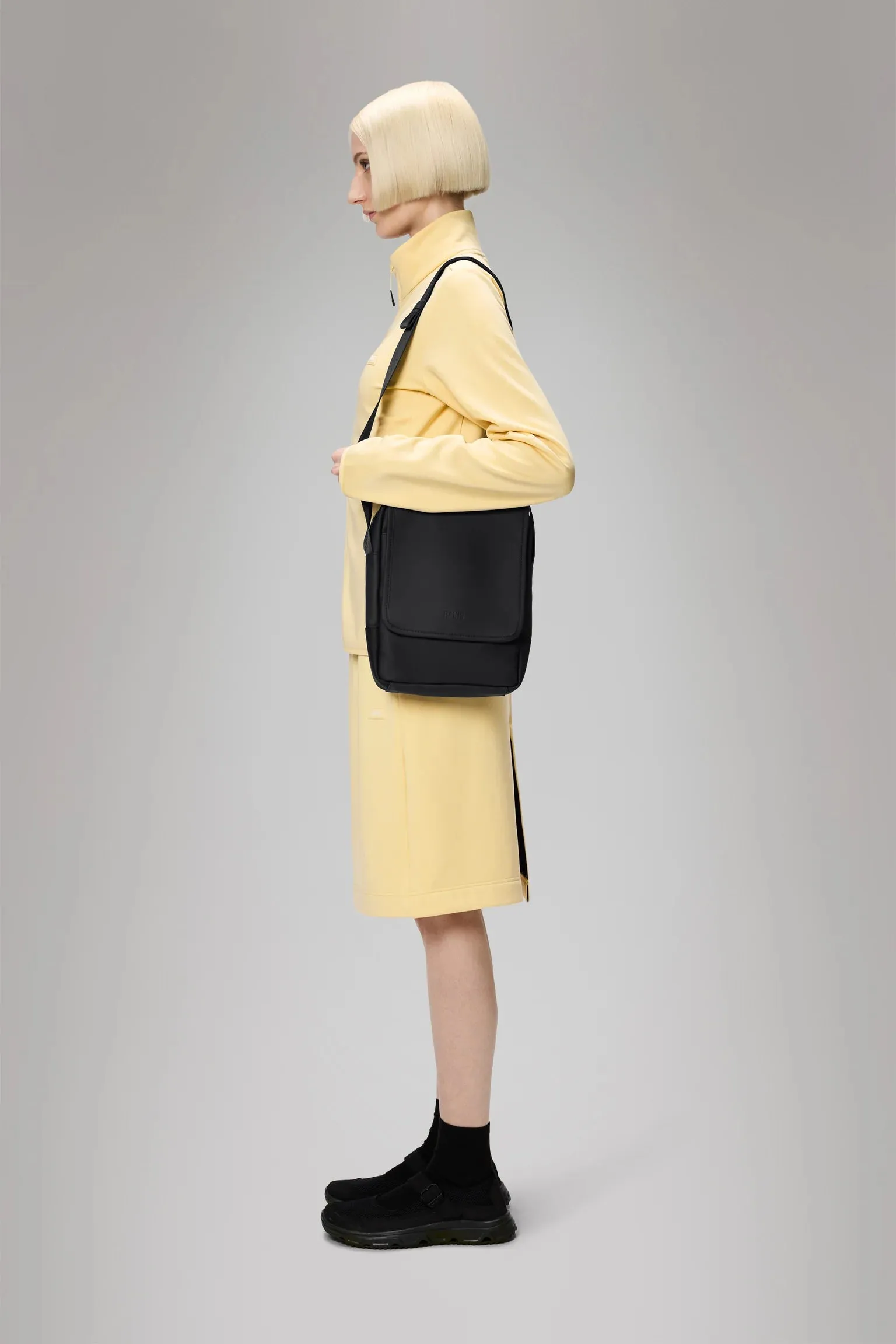 Borsa Trail Reporter RAINS Impermeabile W3 Black