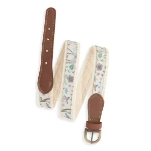 Boy's Printed Belt -- Fawn