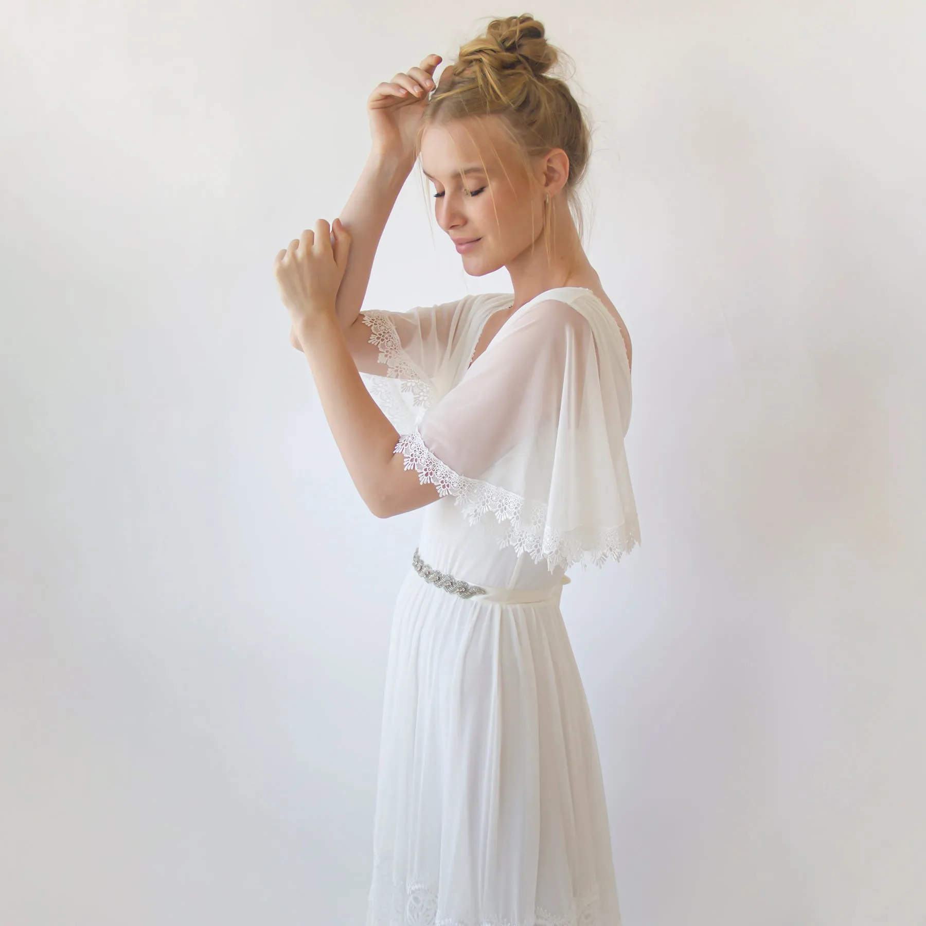 Bridal wedding Belt #4066