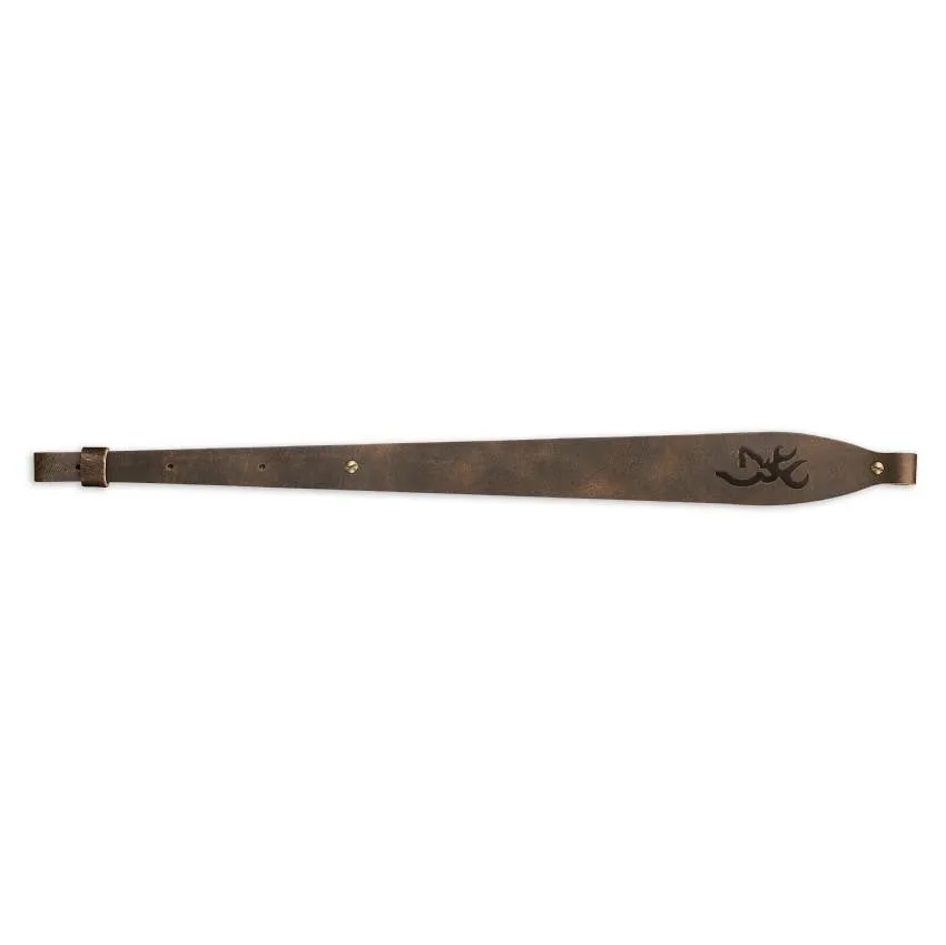 Browning Big Buckmark Series, Distressed Brown Leather