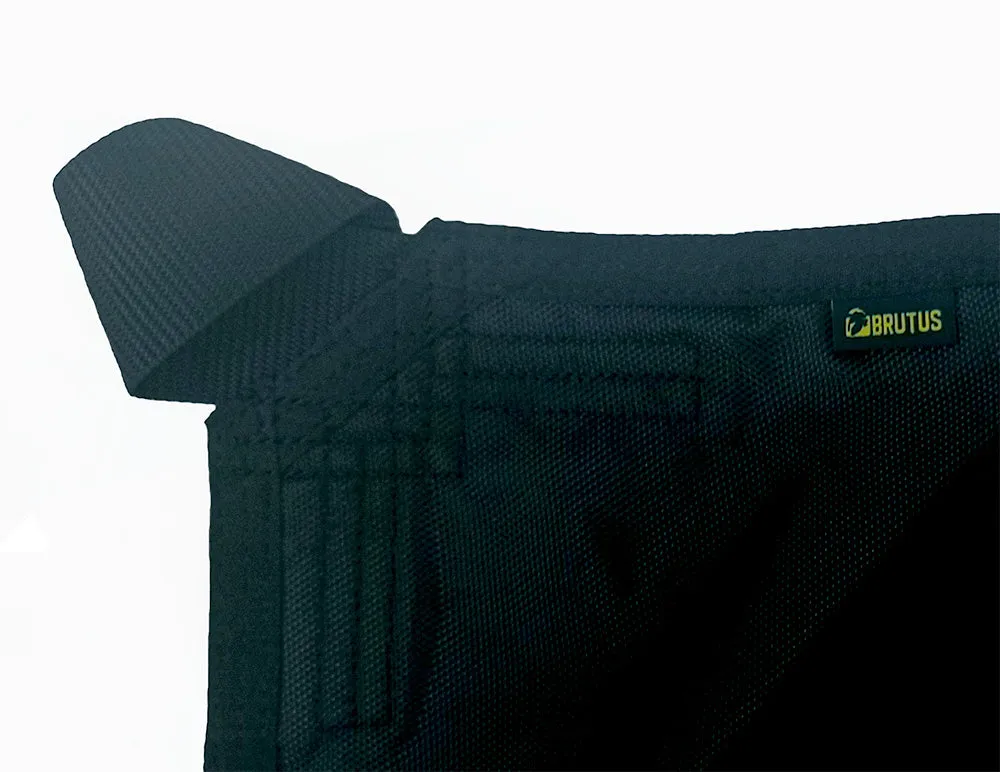Brutus - Sling, Kussen en Stijgbeugels - Nylon - Zwart