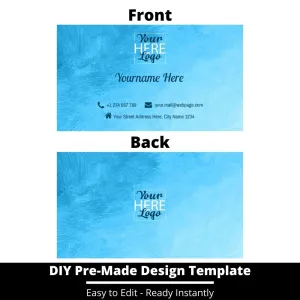 Business Card Design Template 144