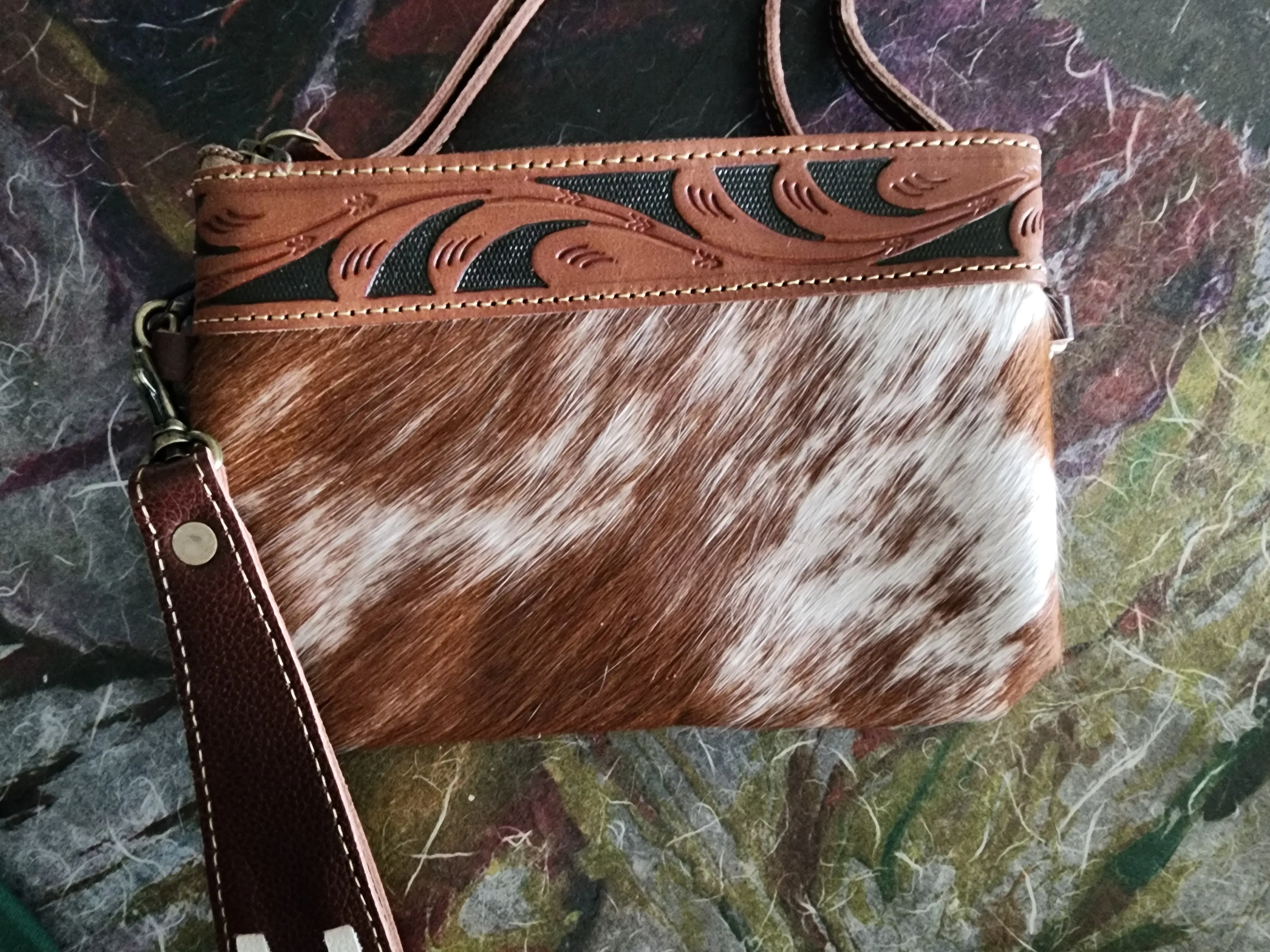Cafe Delight wristlet/clutch/belt bag