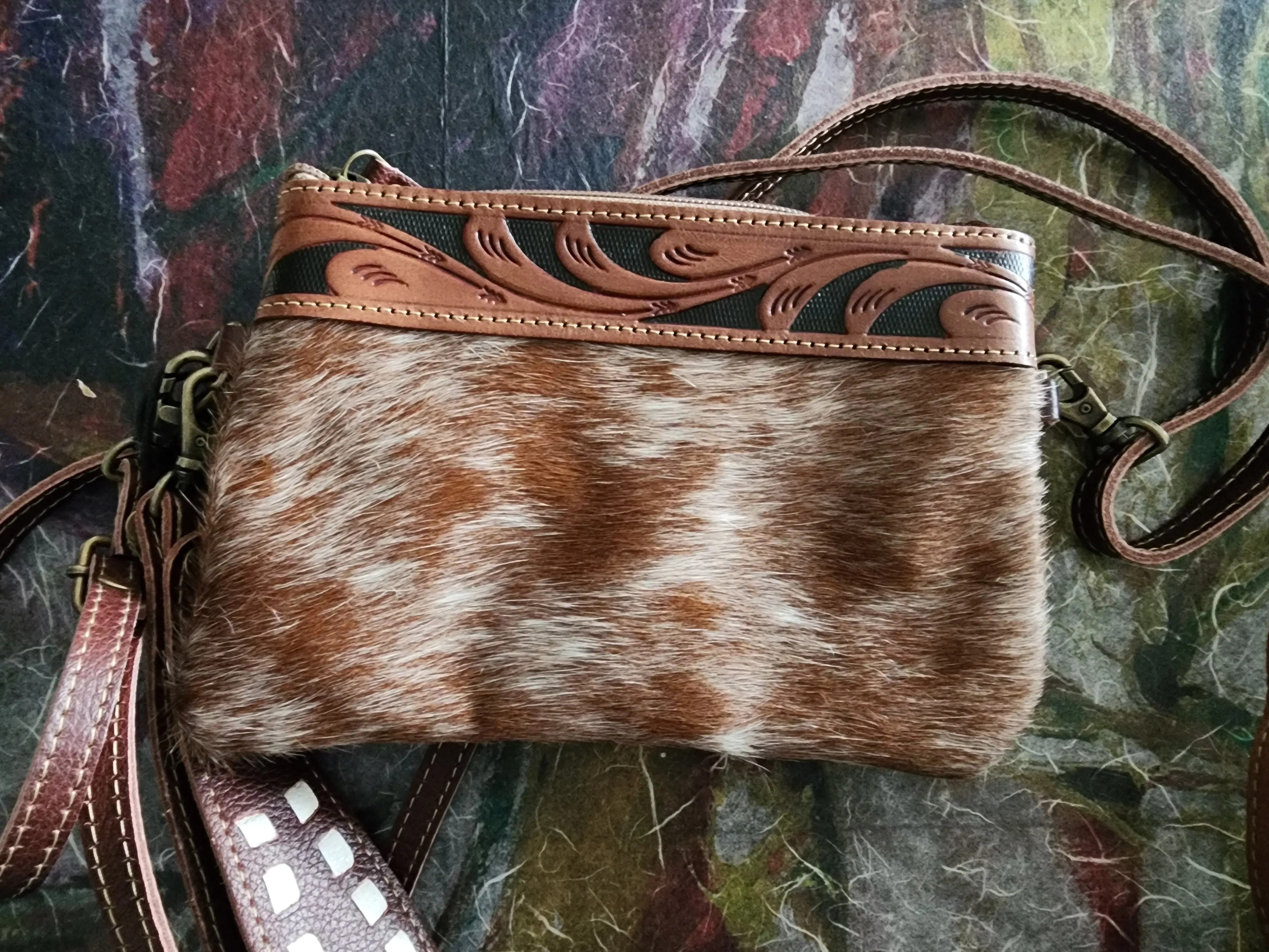 Cafe Delight wristlet/clutch/belt bag