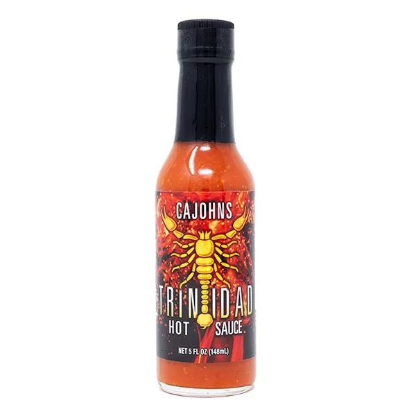 CaJohns Fiery Hot Sauce 3 Pack