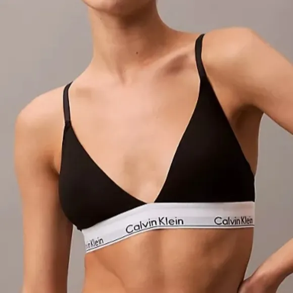❤️CALVIN KLEIN SET OF TWO TRIANGLE BRALETTE SIZE S