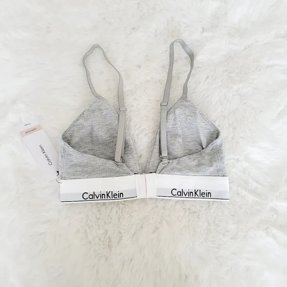 ❤️CALVIN KLEIN SET OF TWO TRIANGLE BRALETTE SIZE S