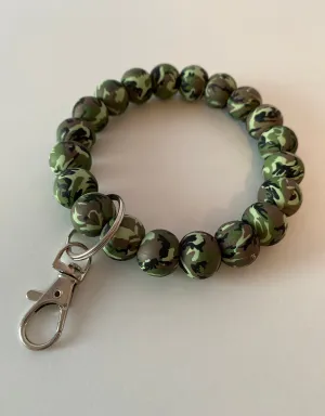 “Camouflage Print” Wristlet Keychain