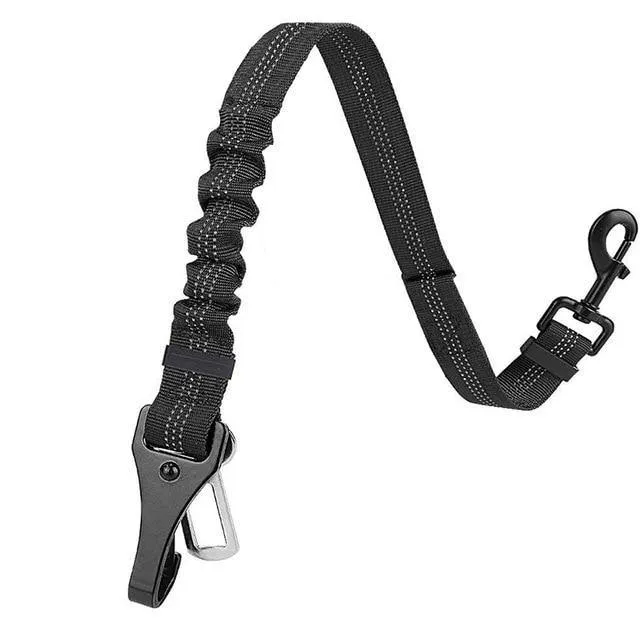 Car Safety Belt | 2 in 1 Elastic & Reflective Latch